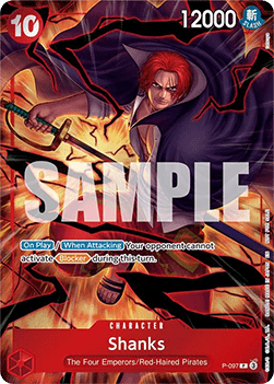 Shanks (P-097) (V.1) P Promo Excellent Englisch