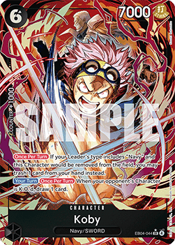 Koby (EB04-044) (V.2) OP15 Alternate Art Boosterfrisch Englisch