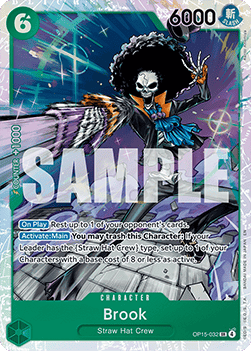 Brook (OP15-032) (V.1) OP15 Super Rare Excellent Englisch