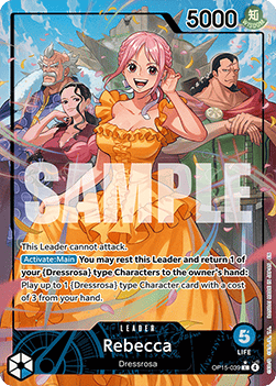 Rebecca (OP15-039) (V.2) OP15 Alternate Art Near Mint Englisch