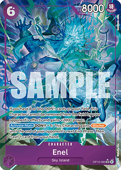Enel (OP15-060) (V.2) OP15 Alternate Art Near Mint Englisch