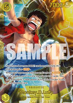 Monkey.D.Luffy (OP15-119) (V.1) OP15 Secret Rare Boosterfrisch Englisch