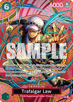 Trafalgar Law (OP13-031) OP15 Special Rare Near Mint Englisch