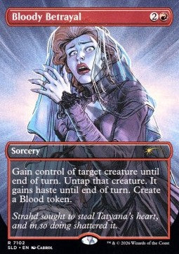 Bloody Betrayal SLD-7102 Rare Near Mint Englisch
