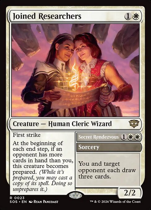 Joined Researchers // Secret Rendezvous SOS-23 Rare Near Mint Englisch Foil