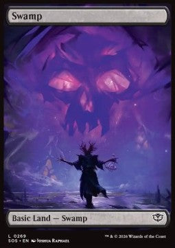 Swamp (V.1) SOS-269 Land Near Mint Englisch Foil