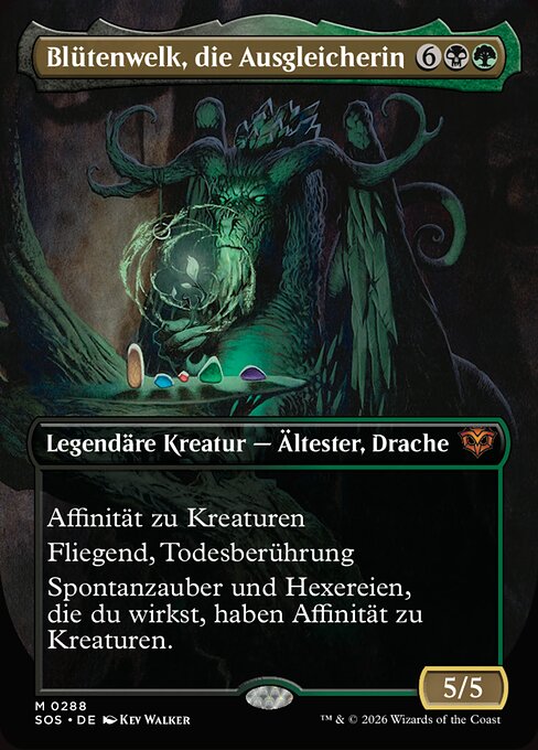 Blütenwelk, die Ausgleicherin XSOS-288 Mythic Near Mint Deutsch