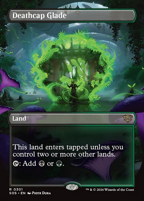 Deathcap Glade XSOS-301 Rare Near Mint Englisch