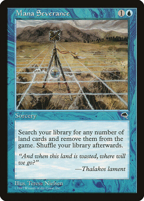 Mana Severance TP- Rare Light Played Englisch