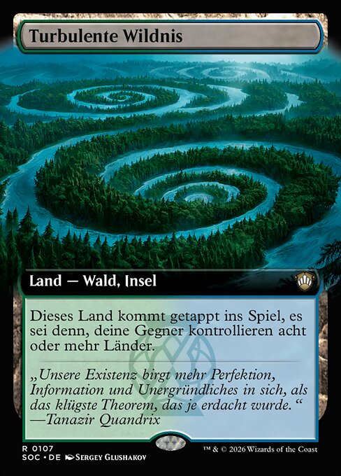 Turbulent Wilderness XSOC-107 Rare Near Mint Deutsch