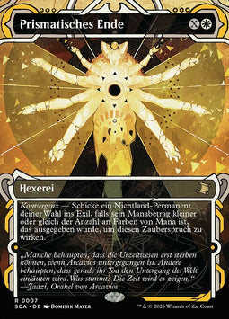 Prismatisches Ende SOA-7 Rare Near Mint Deutsch Foil