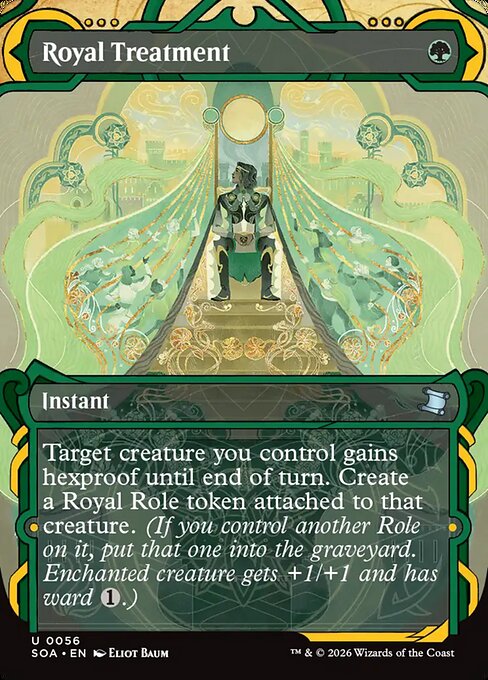 Royal Treatment (V.1) SOA-56 Uncommon Near Mint Englisch