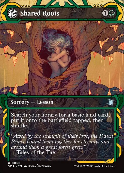 Shared Roots (V.1) SOA-58 Uncommon Near Mint Englisch