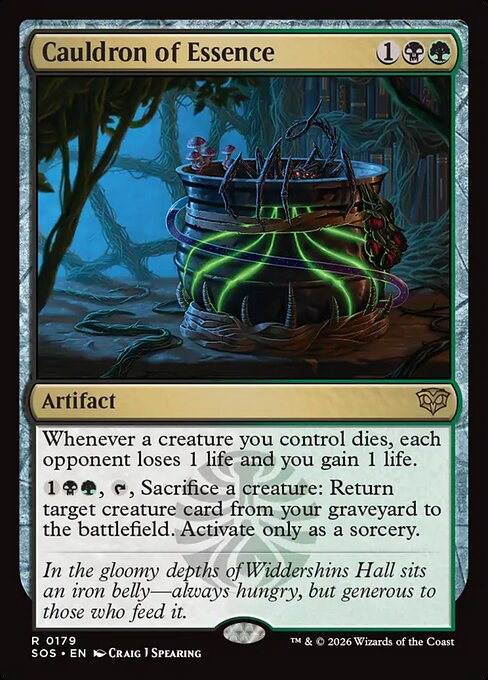 Cauldron of Essence SOS-179 Rare Near Mint Englisch Foil