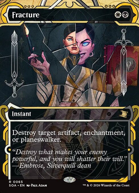Fracture (V.1) SOA-65 Rare Near Mint Englisch Foil