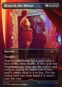 Beseech the Mirror SLD-2527 Mythic Near Mint Englisch Foil