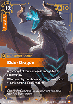Elder Dragon UNL-118 Epic Near Mint Englisch Foil