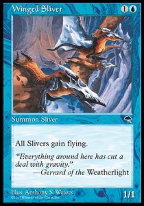 Winged Sliver TP- Common Light Played Englisch