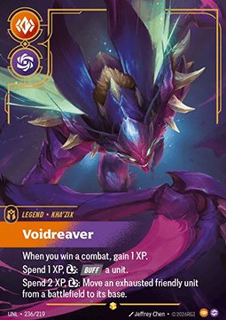 Kha'Zix, Voidreaver UNL-236 Showcase Near Mint Englisch Foil