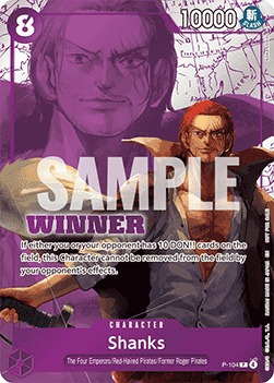 Shanks (P-104) (V.1) STP Promo Near Mint Englisch