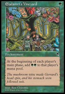 Eladamri's Vineyard TP- Rare Light Played Englisch