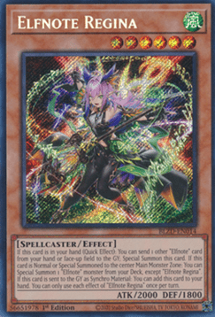 Elfnote Regina BLZD-014 Secret Rare Near Mint Englisch 1. Auflage