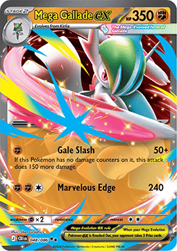 Mega Gallade Excellent CRI-048 Near Mint Englisch