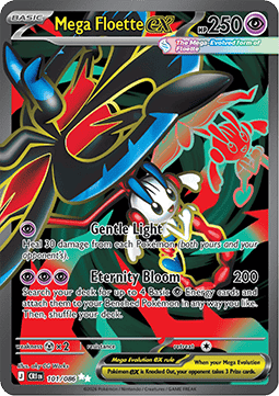 Mega Floette ex CRI-101 Ultra Rare Near Mint Deutsch