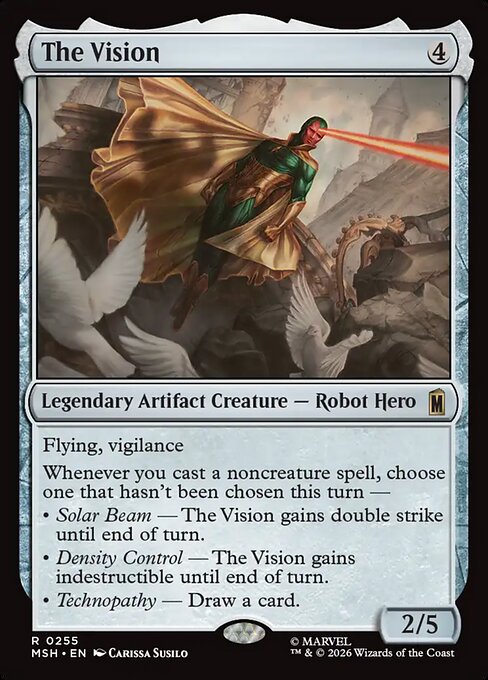 The Vision MSH-255 Rare Near Mint Englisch Foil