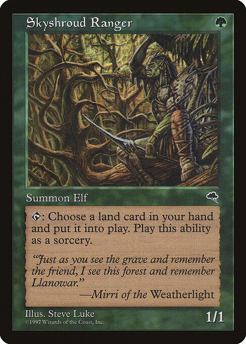 Skyshroud Ranger TP- Common Excellent Englisch