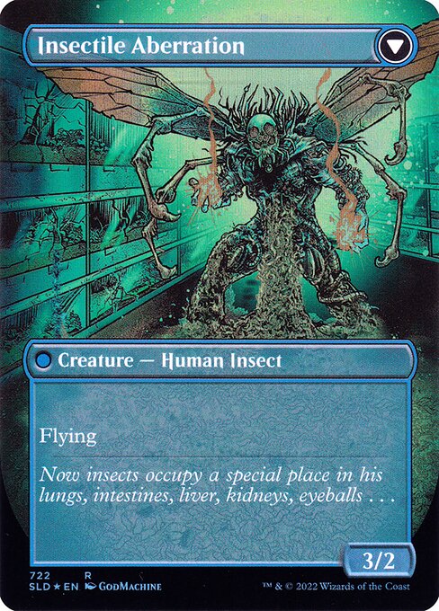 Delver of Secrets // Insectile Aberration - Back Face
