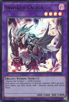 Invoked Caliga BLGG-EN084 Ultra Rare Near Mint Englisch 1. Auflage