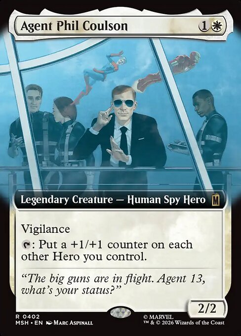 Agent Phil Coulson XMSH-402 Rare Near Mint Englisch