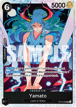 Yamato (OP16-098) (V.1) OP16 Super Rare Excellent Englisch