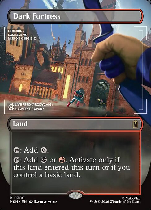 Dark Fortress XMSH-380 Rare Near Mint Englisch Foil