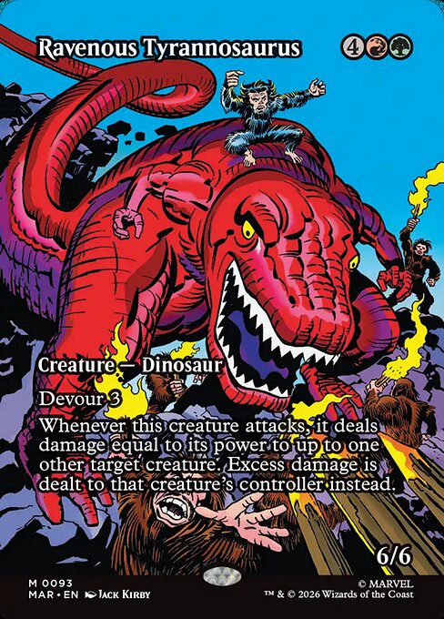 Ravenous Tyrannosaurus MAR-93 Mythic Near Mint Englisch