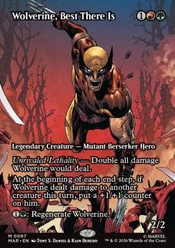 Wolverine, Best There Is MAR-97 Mythic Excellent Englisch Foil