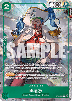 Buggy (ST30-011) (V.2) ST30 Alternate Art Near Mint Englisch