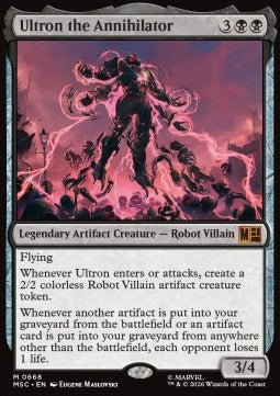 Ultron the Annihilator XMSC-668 Mythic Excellent Deutsch