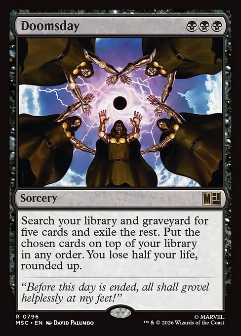 Doomsday XMSC-796 Rare Near Mint Englisch Foil