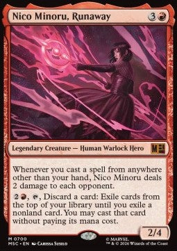 Nico Minoru, Runaway XMSC-700 Mythic Near Mint Deutsch