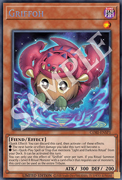 Griffoh CORI-DESP1 Secret Rare Near Mint Deutsch