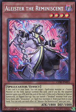 Aleister der sich Erinnernde CORI-DE015 Secret Rare Near Mint Deutsch 1. Auflage