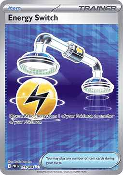 Energie-Umschalter PBL-107 Ultra Rare Near Mint Deutsch
