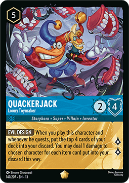 Quackerjack - Verrückter Spielzeugmacher 13ATV-147 Legendary Excellent Deutsch Foil