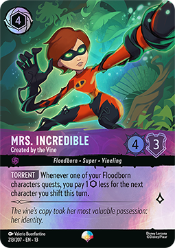 Mrs. Incredible - Von der Ranke erschaffen 13ATV-213 Epic Near Mint Deutsch Foil
