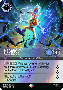 Megavolt - Electrical Menace (V.2) 13ATV-225 Epic Near Mint Englisch Foil