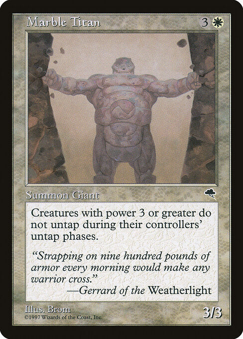 Marble Titan TP- Rare Good Englisch
