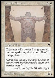 Marble Titan TP- Rare Light Played Englisch