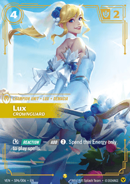 Lux, Crownguard VEN-SP6 Showcase Good Englisch Foil